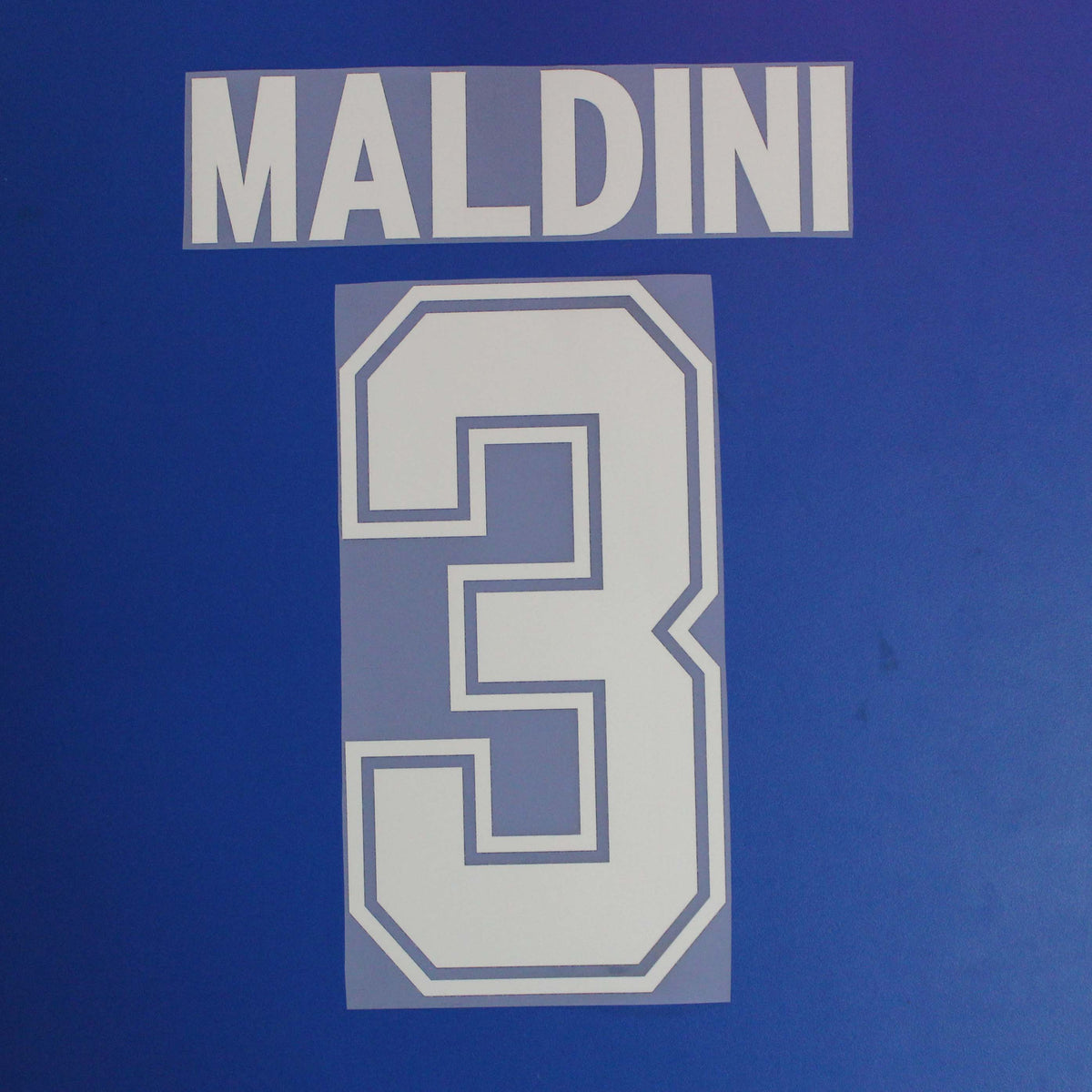 AC Milan 1991-92 Home Football Nameset - Maldini (Repro)