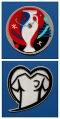 2016 UEFA Europe Cup Patch Heat Transfer Soccer Badge (Repro)