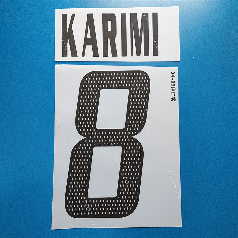Bayern Munich 2005-06 Home Football Nameset