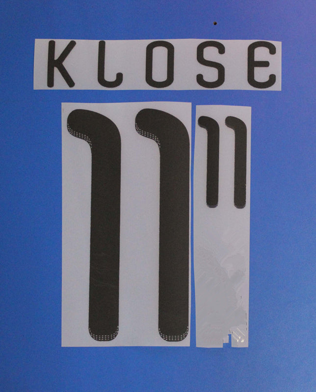 Germany 2010 Home Football Nameset