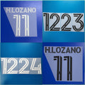 San Diego FC 2025-26 Home Football Nameset