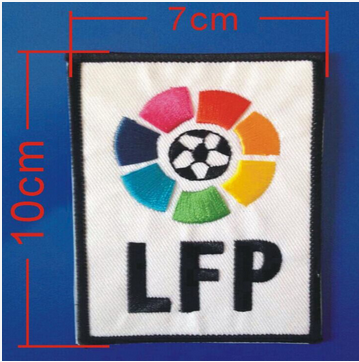 La Liga LFP 2004-16 Embroidery Patch Football Armband (Repro)