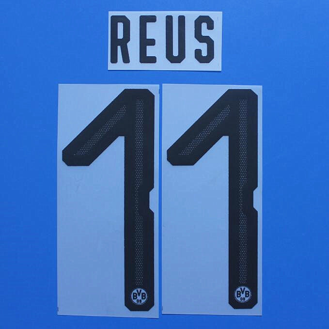 Borussia Dortmund 2018-19 Home Football Nameset - Reus (Repro)