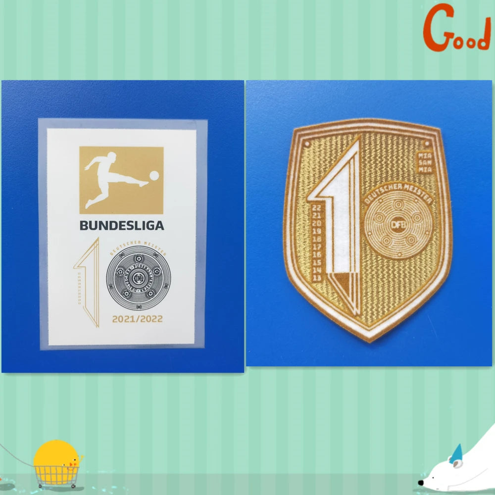 2021 2022 Bundesliga Patch 10 Champions (Repro)