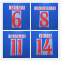 Liverpool 2026-27 Away Football Nameset - Van Dijk Szoboszlai Gakpo Ekitike (Repro)