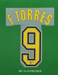 Atletico Madrid 2004-05 Home Football Nameset - Torres (Repro)
