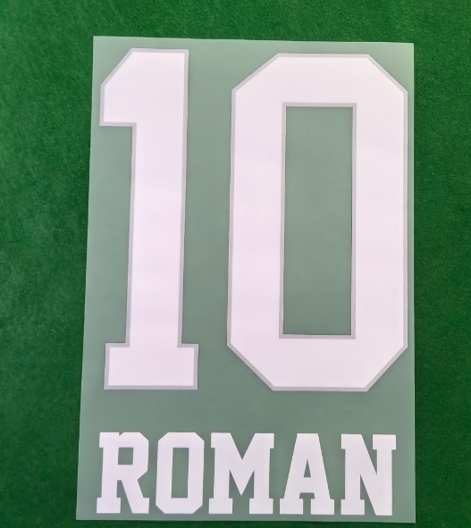 Boca Juniors 2006-07 Home Football Nameset - Palermo Roman Riquelme (Repro)