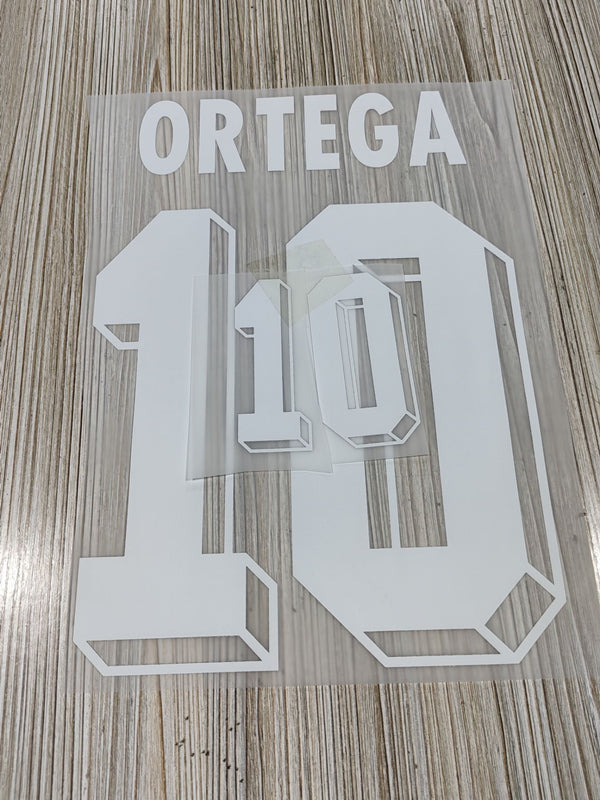 Argentina 1998 Home Football Nameset