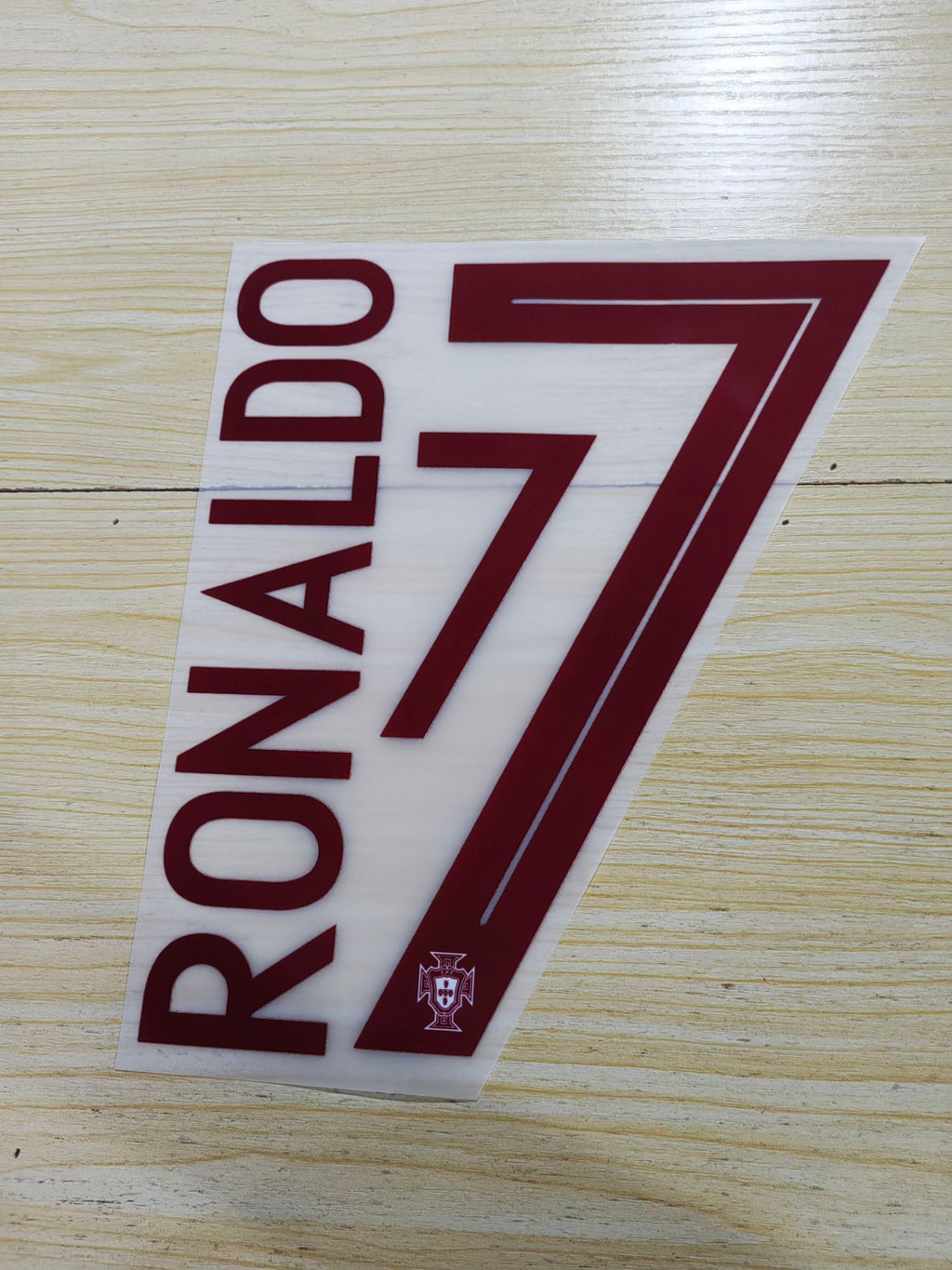 Portugal 2018 Home Football Nameset - Ronaldo (Repro)