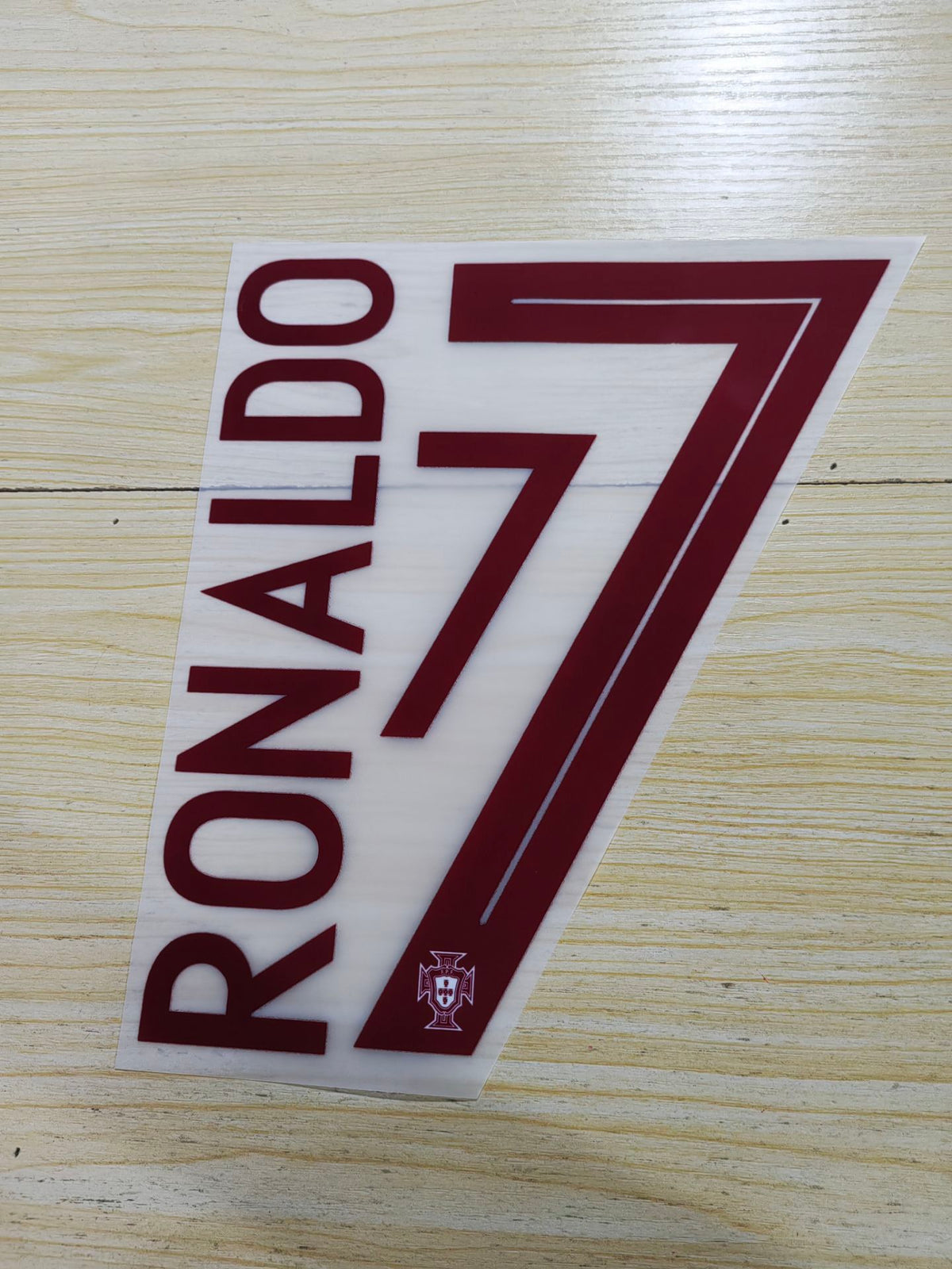 Portugal 2018 Home Football Nameset - Ronaldo (Repro)