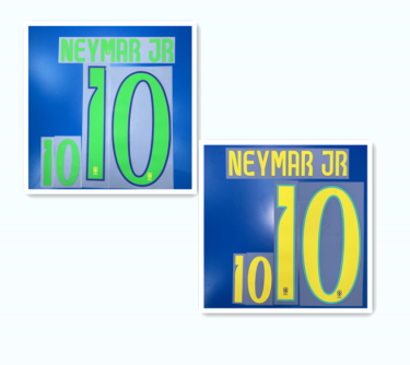 Brazil 2024 Home Football Nameset