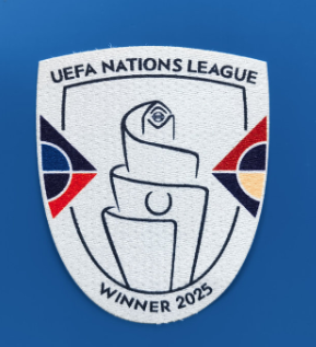 UEFA Nations League Winner 2019-2025 Championship Patch (Repro)
