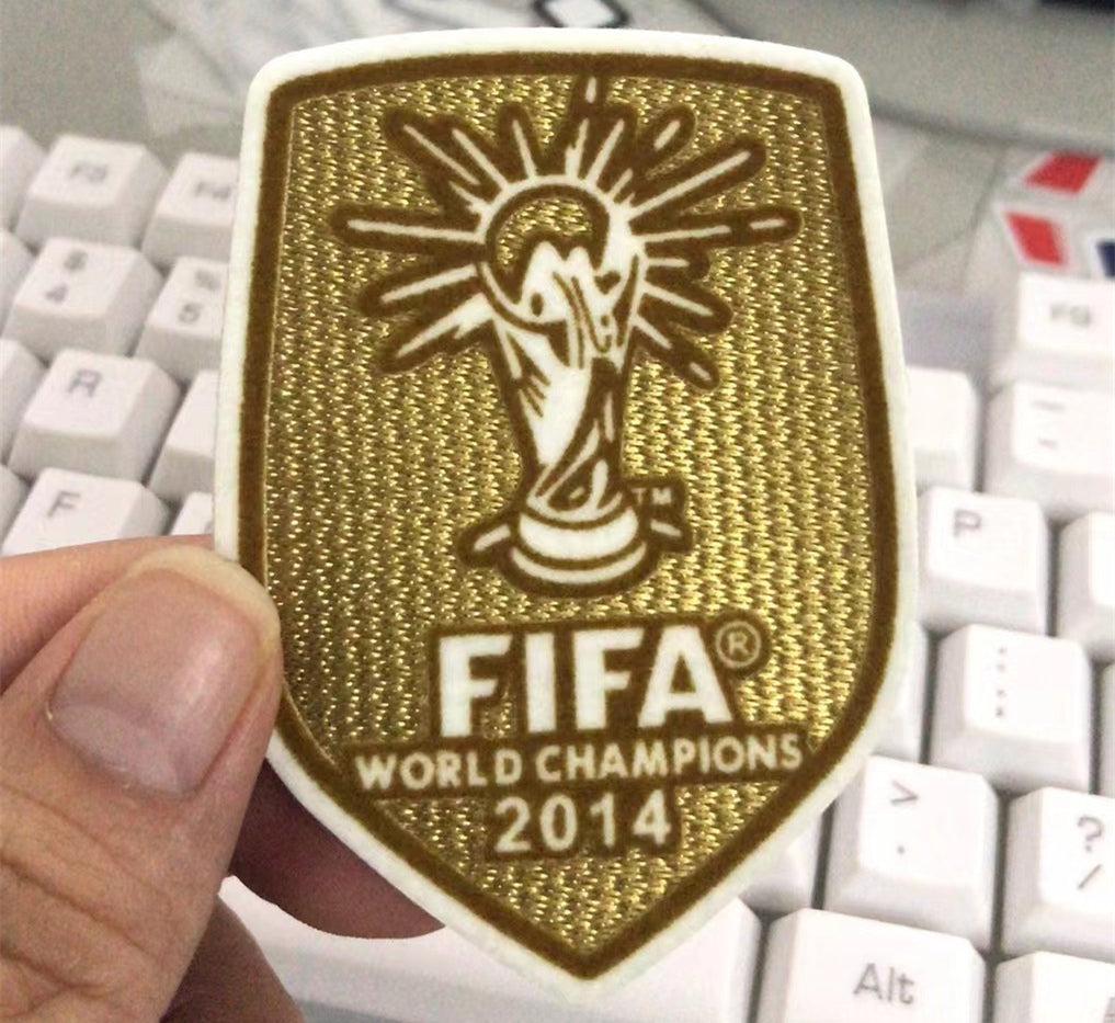 FIFA World Cup 2014 Champions chest patch Soccer Patch Badge (Repro)