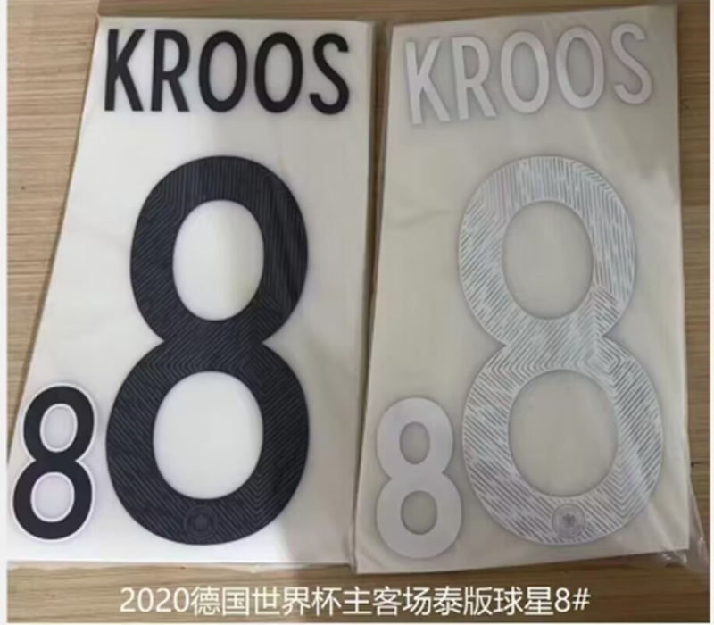 Germany 2020-21 Home Football Nameset