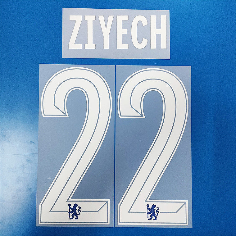 Chelsea 2022-23 Champions League Home Football Nameset