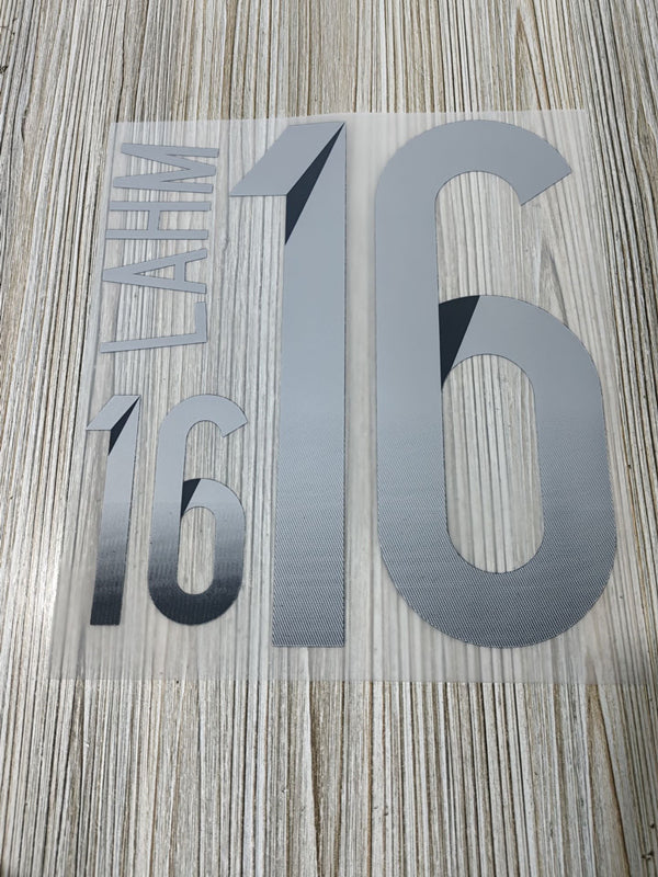 Germany 2014 World Cup Away Football Nameset