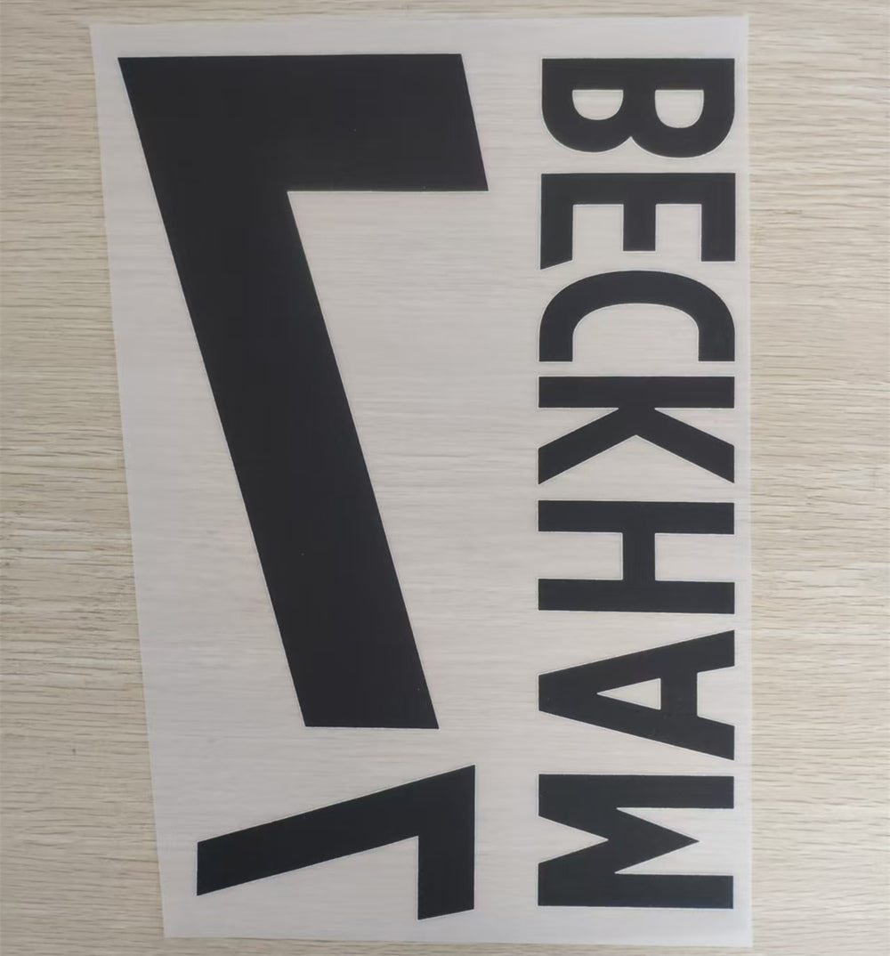 England 2004-06 Away Football Nameset