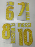 FC Barcelona 2010-11 Home Football Nameset