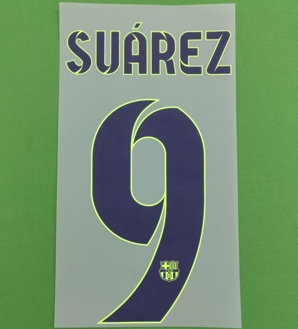 FC Barcelona 2014-15 Away Football Nameset