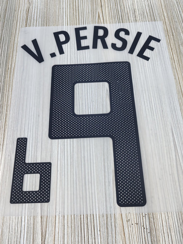 Netherlands 2010 Home Football Nameset