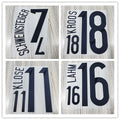 Germany 2014 World Cup Home Football Nameset - Klose/Ozil/Podolski/Lahm/Muller (Repro)