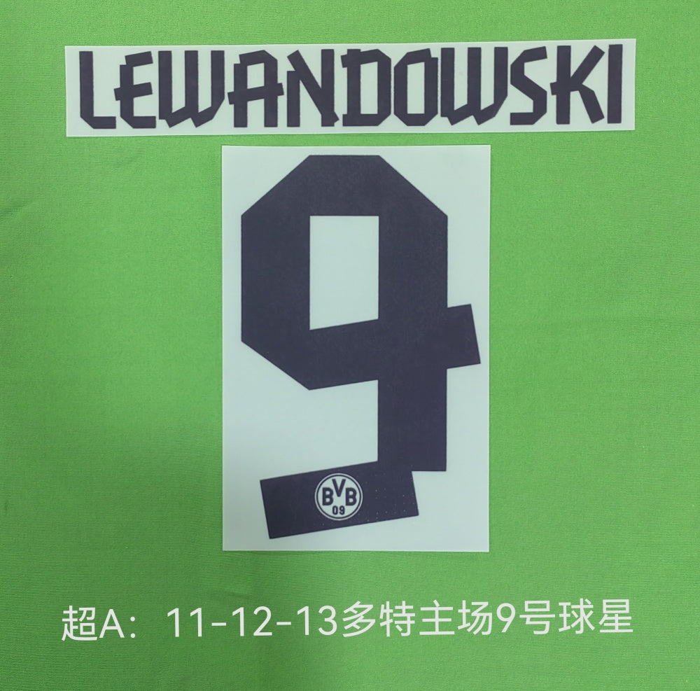 Borussia Dortmund 2011-13 Home Football Nameset