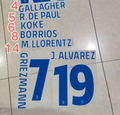Atletico Madrid 2025-26 Champions League Home Football Nameset