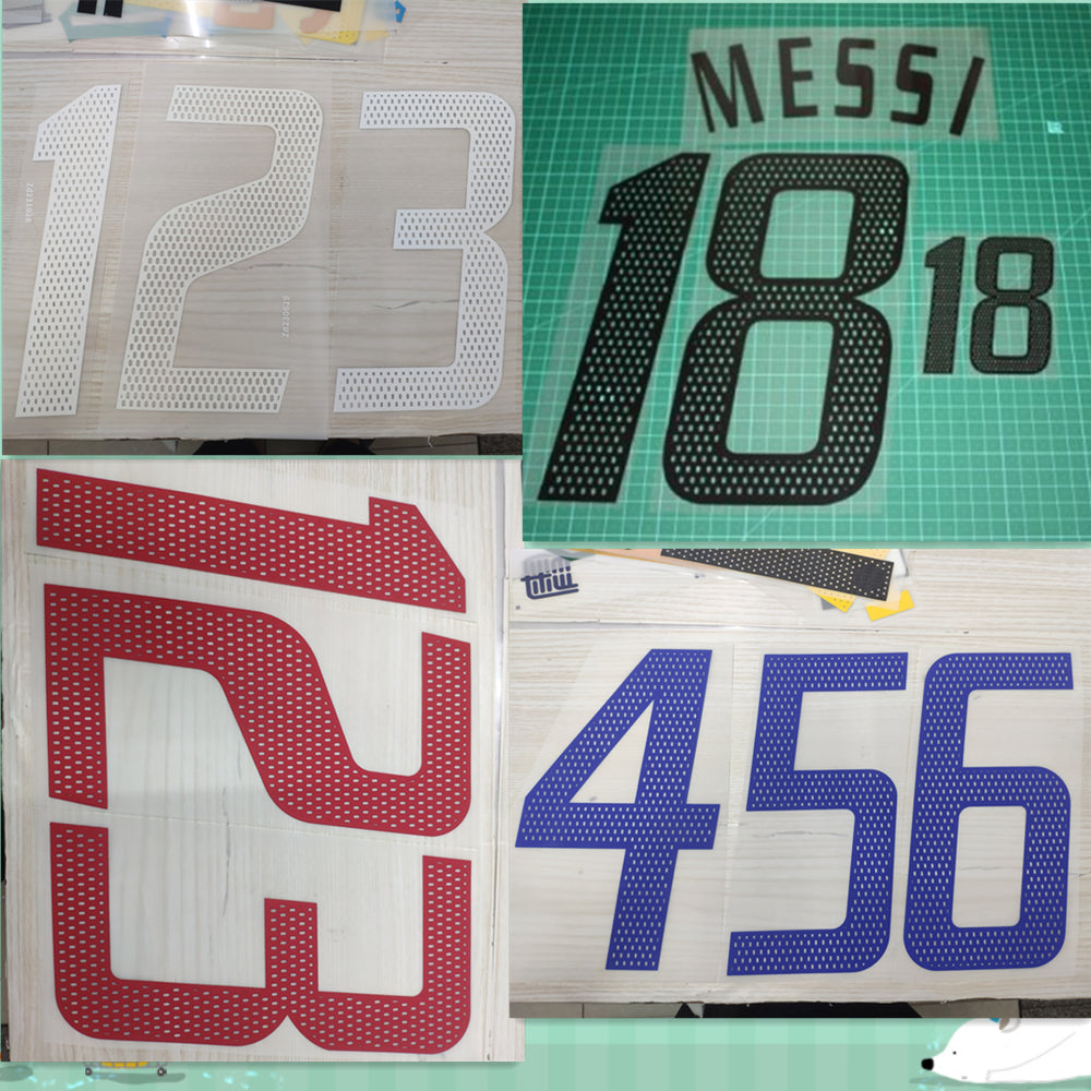 Spain 2002 Away Football Nameset - Raul 7/Hierro 6 (Repro)
