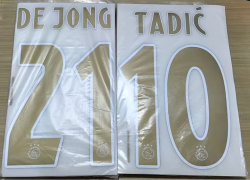 Ajax 2018-19 Home Football Nameset