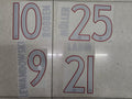 Bayern Munich 2014-15 Third Football Nameset - Lahm/Robben/Muller (Repro)