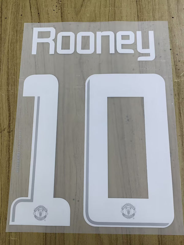 Manchester United 2013-14 Champions League Football Nameset