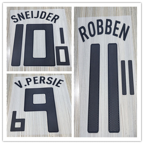 Netherlands 2010 Home Football Nameset