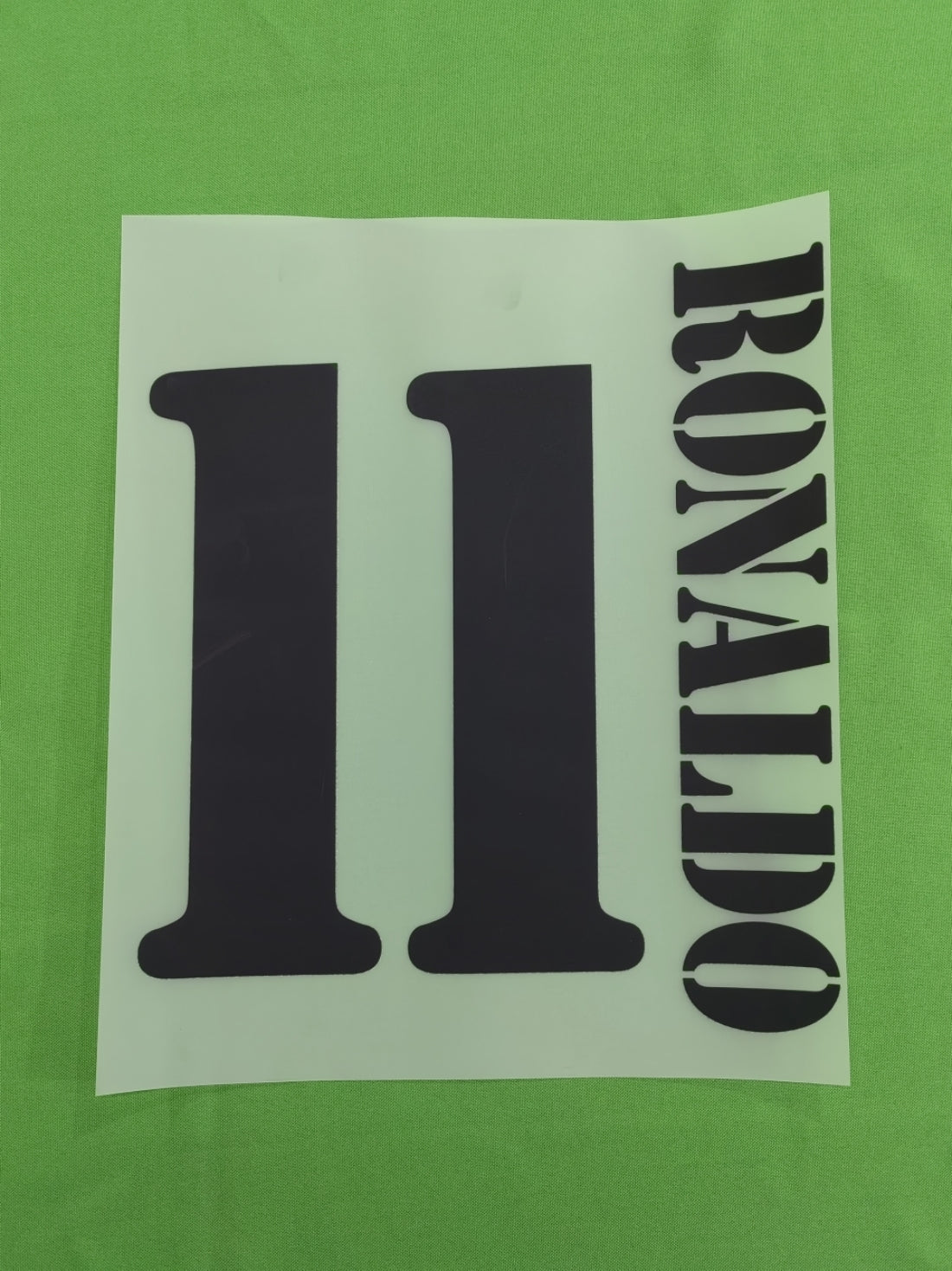 Real Madrid 2001-02 Home Football Nameset - Figo Raul Ronaldo Zidane R.Carlos (Repro)