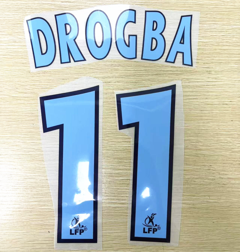 Marseille 2003-04 Home Football Nameset