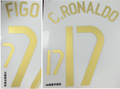 Portugal 2006 Away (Golden) Football Nameset