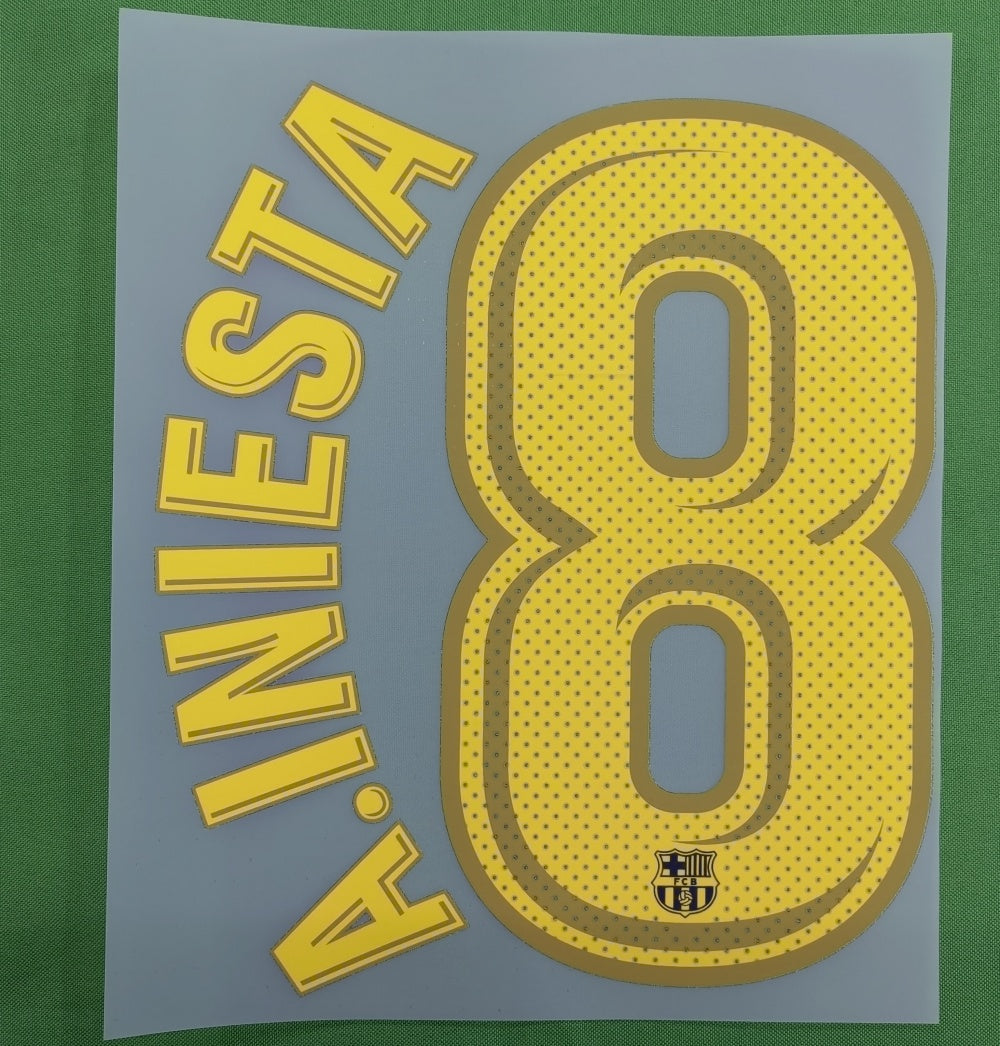 FC Barcelona 2017-18 Home Football Nameset