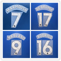 Manchester City 2023-24 Home Football Nameset - Haaland De Bruyne Grealish (Repro)